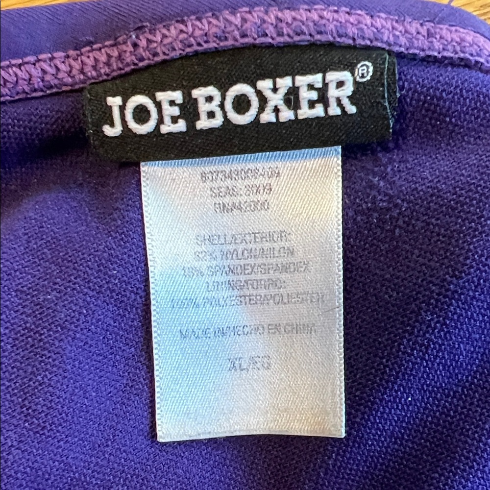 Joe Boxer Purple Bikini with Floral Accents - Picture 3 of 4
